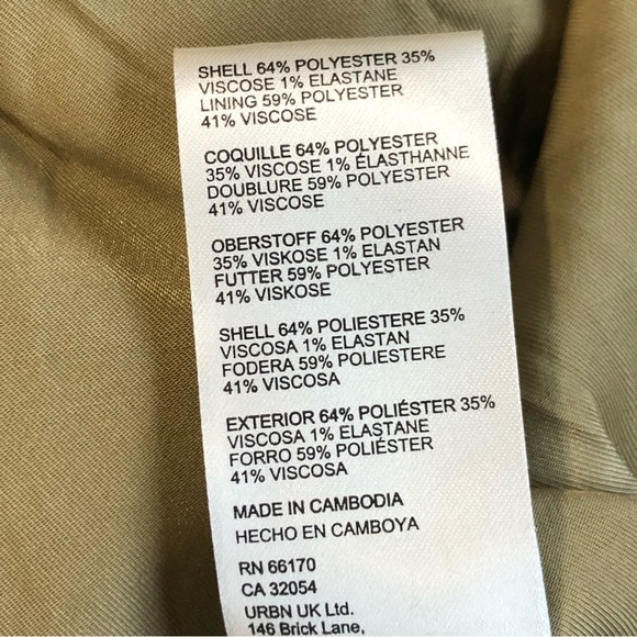 Free  People Freddie Long line double breasted plaid blazer coat - Picture 6 of 13